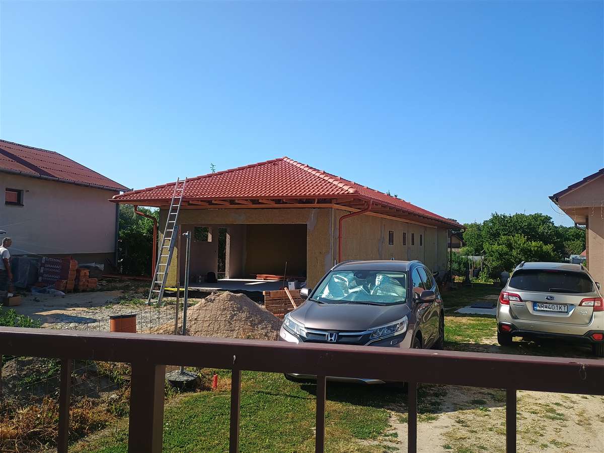 Novostavba Vráble Bramac Novo Červená