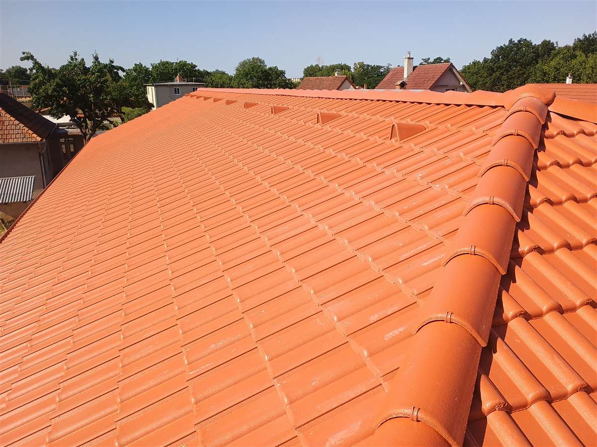 Novostavba Vráble Bramac Novo Červená
